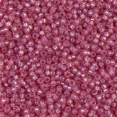 11/0 Miyuki Seed Beads Dark Rose S/L Dyed Alabaster #0645